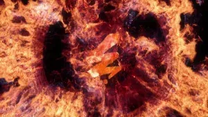 Cinematic Fire Logo Reveal After Effects Template