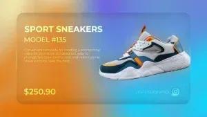 Online Store Product Showcase After Effects Template