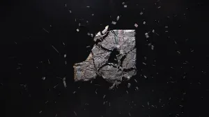Stone Shatter Logo Reveal After Effects Template