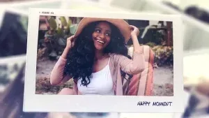 Vintage Polaroid Photo Slideshow After Effects Template