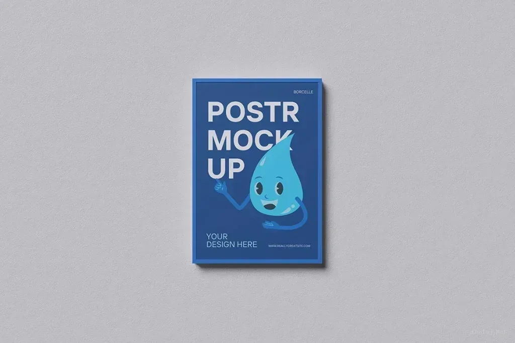 موکاپ طراحی پوستر PSD