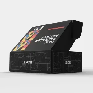 موك أب تصميم صندوق PSD موك أب تصميم صندوق PSD