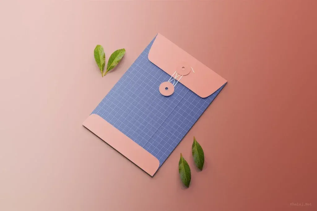 موکاپ پاکت PSD
