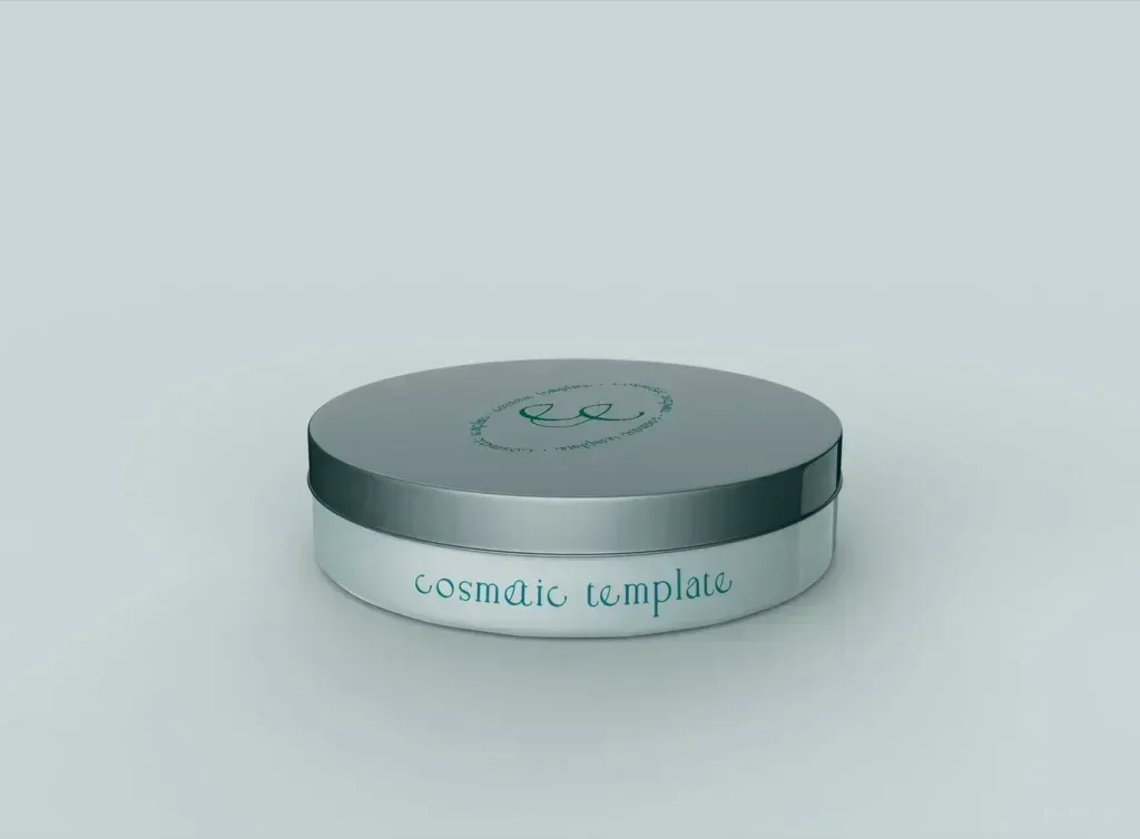 موك أب تصميم عبوات مستحضرات التجميل PSD