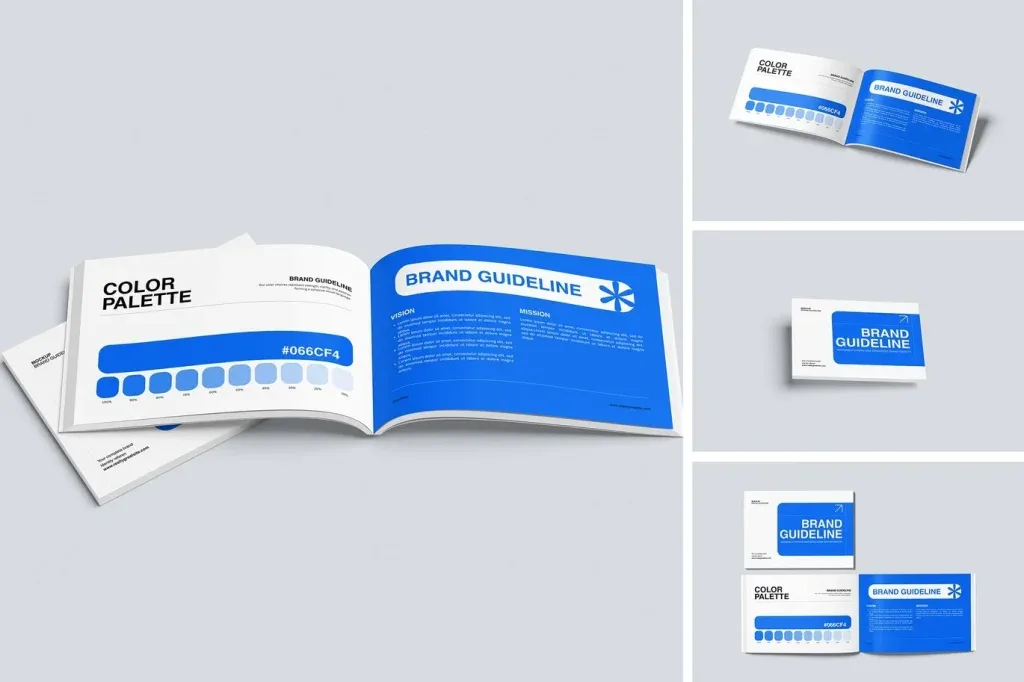 موکاپ PSD راهنمای برند