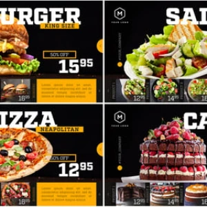 Restaurant Menu Food Promo After Effects Template Restaurant Menu Food Promo After Effects Template