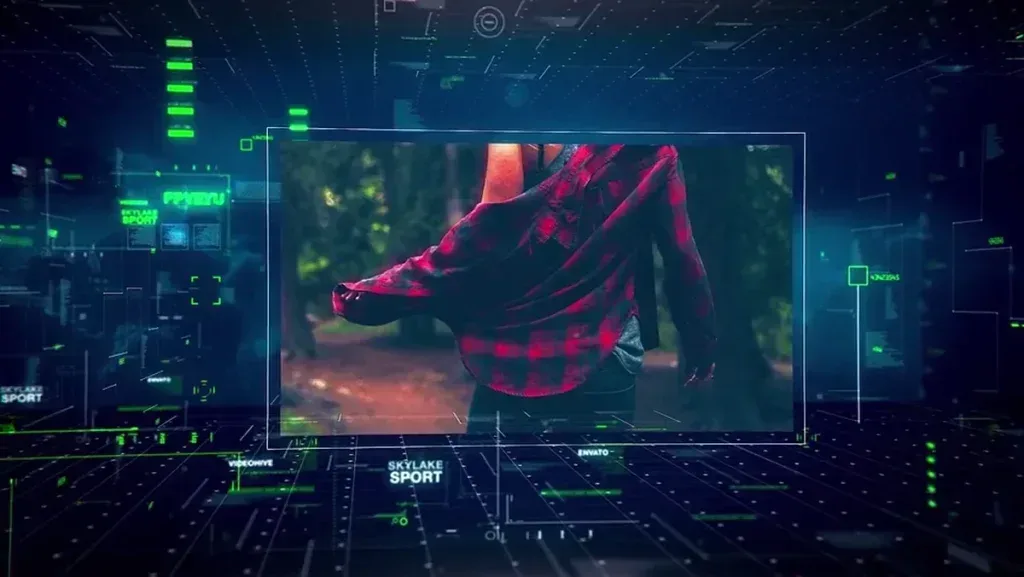 After Effects Project Futuristic Digital News Intro