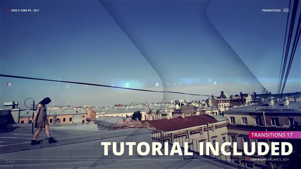 After Effects Project Dynamic Premiere Transitions
