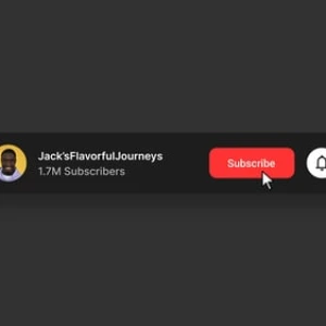 YouTube Subscribe Button After Effects Template YouTube Subscribe Button After Effects Template