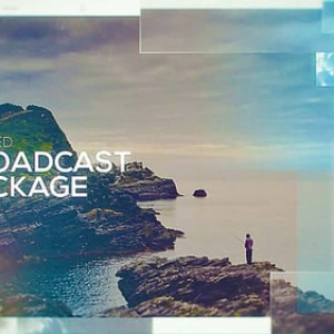 After Effects Project Dynamic Broadcast Package with Multiple Elements After Effects Project Dynamic Broadcast Package, After Effects project interface showing dynamic broadcast package elements…