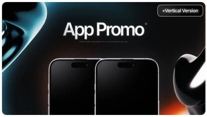 Mobile App Promo Modern After Effects Template