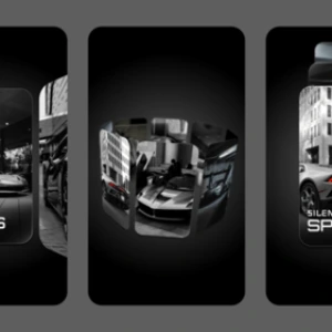 Modern Vertical Carousel Mobile After Effects Template Modern Vertical Carousel Mobile After Effects Template