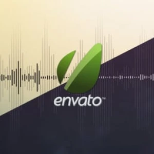 After Effects Project Dynamic Audio Spectrum Logo Reveal After Effects Project Dynamic Audio Spectrum, Dynamic audio spectrum bars forming a logo outline on a light gradient…