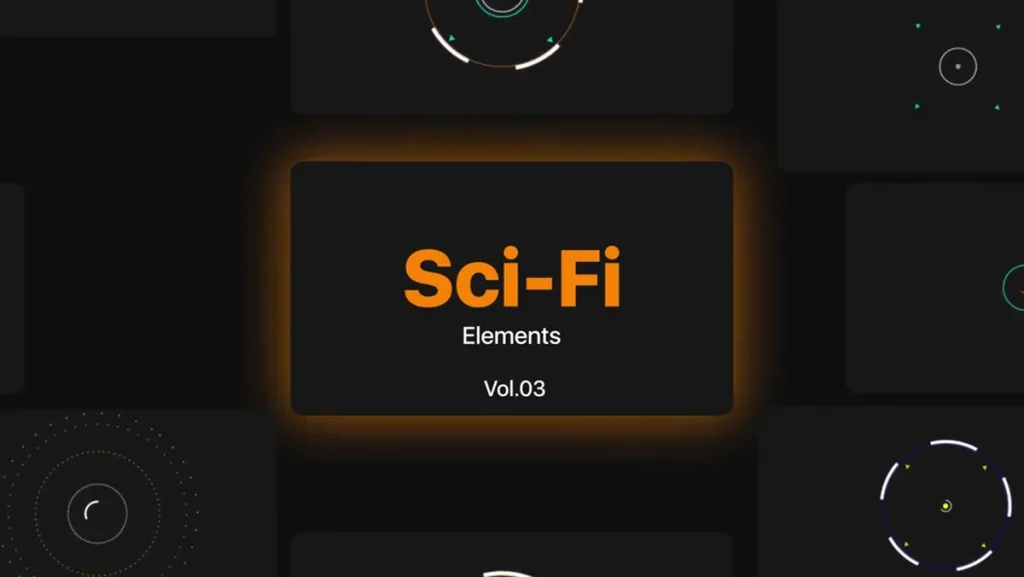 After Effects Project Animated Sci-Fi HUD Elements