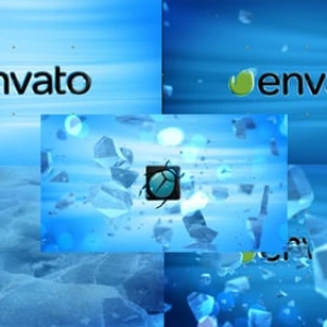 Dynamic Ice Shatter Logo Reveal After Effects Template Dynamic Ice Shatter Logo Reveal After Effects Template