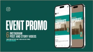 Clean Corporate Event Promo After Effects Template Clean Corporate Event Promo After Effects Template