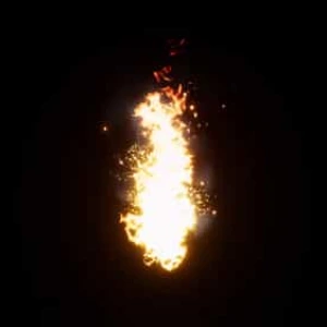 Dynamic Fire Flames and including Sound Stock Footage Dynamic Fire Flames and including Sound Stock Footage
