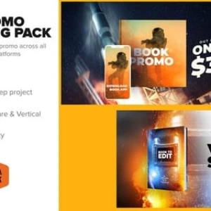 Dynamic 3D Book Promotions After Effects Template Dynamic 3D Book Promotions After Effects Template