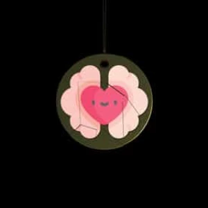 Animated Brain and Heart Icon Reveal Stock Footage Animated Brain and Heart Icon Reveal Stock Footage