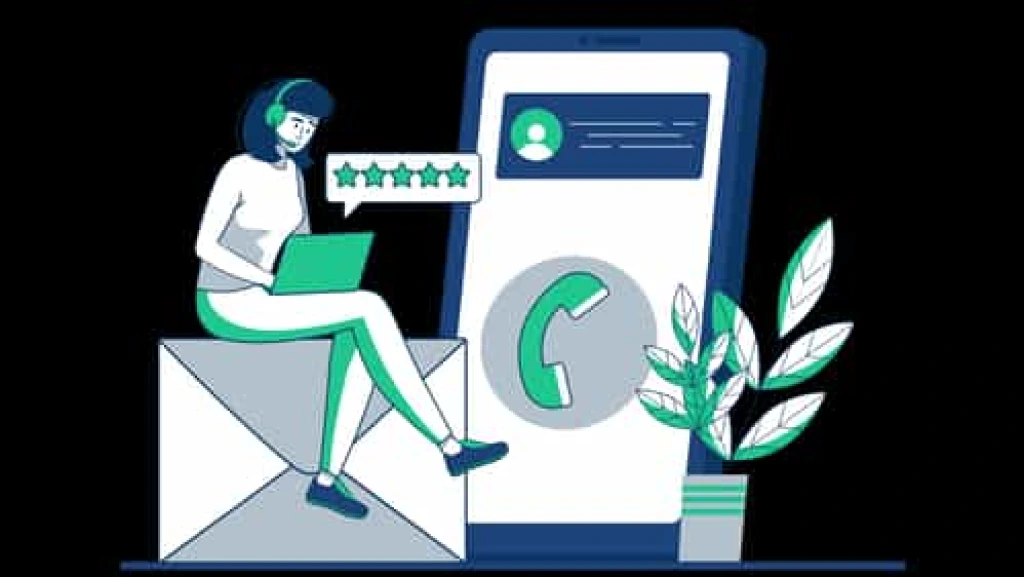 فوتیج پشتیبانی مشتری متحرک
