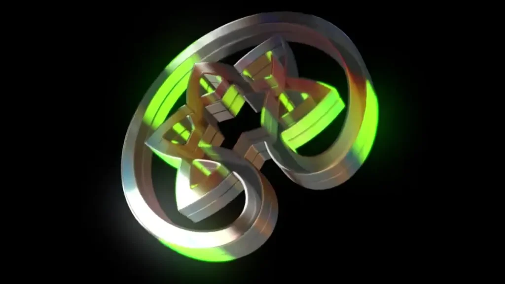 مشروع أفتر إفكت كشف شعار ثلاثي الأبعاد مع تأثيرات لامعة