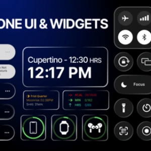 Mobile UI Glassmorphism After Effects Template Mobile UI Glassmorphism After Effects Template