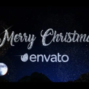 Sparkling Christmas Night Title After Effects Template Sparkling Christmas Night Title After Effects Template