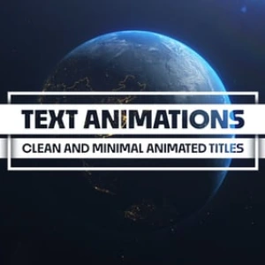 After Effects Project Dynamic Text Titles Animated with Scenic Mountain Bridge Background After Effects Project Dynamic Text Titles, White camper van crossing a bridge over a calm river with mountains in the…