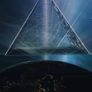 Futuristic Pyramid Earth Animated Stock Footage Futuristic Pyramid Earth Animated Stock Footage
