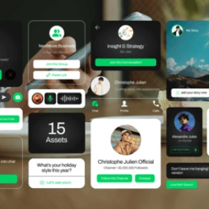 قالب حزمة واجهة المستخدم الاجتماعية لأفتر إفكت قالب حزمة واجهة المستخدم الاجتماعية لأفتر إفكت
