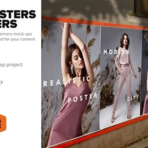 Real City Posters & Banners After Effects Template Real City Posters & Banners After Effects Template