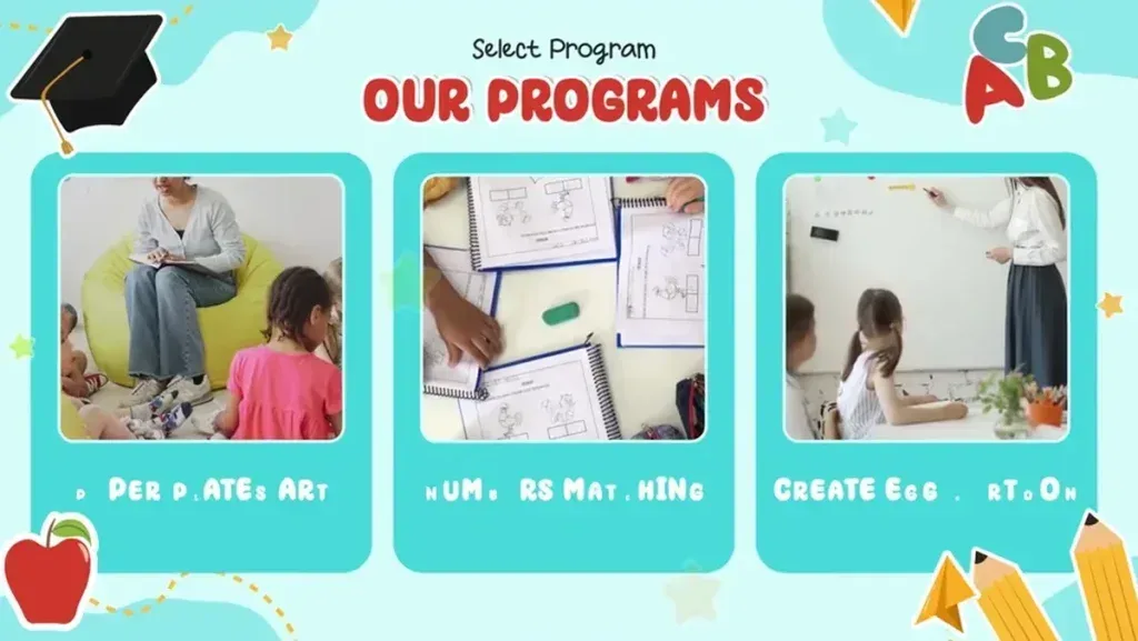 After Effects Project Kindergarten Opener Baby Care