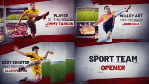 قالب عرض لاعب رياضي ديناميكي لأفتر إفكت قالب عرض لاعب رياضي ديناميكي لأفتر إفكت