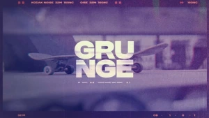 Urban Grunge Retro Intro Style After Effects Template