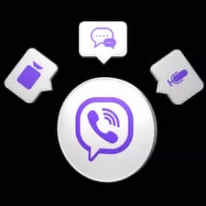 Modern 3D Communication Icons Rotating Stock Footage Modern 3D Communication Icons Rotating Stock Footage