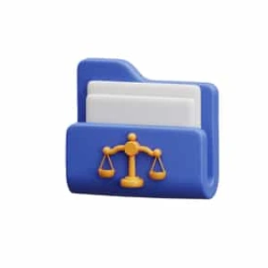 Blue Folder Scales Justice Reveal 3D Stock Footage Blue Folder Scales Justice Reveal 3D Stock Footage