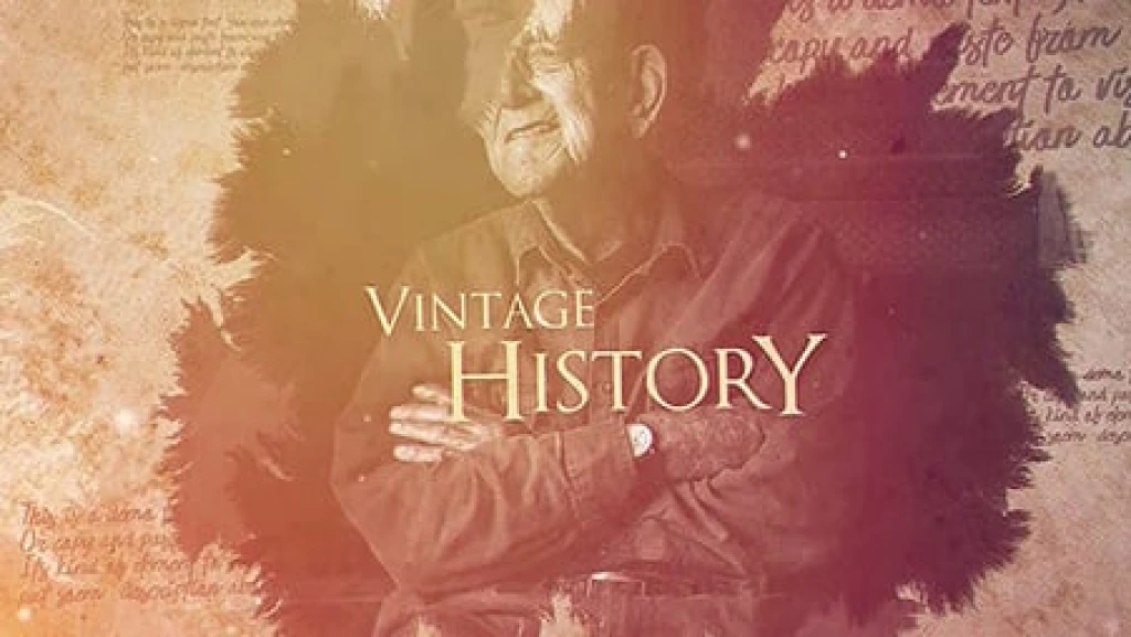 After Effects Project After Effects Vintage History