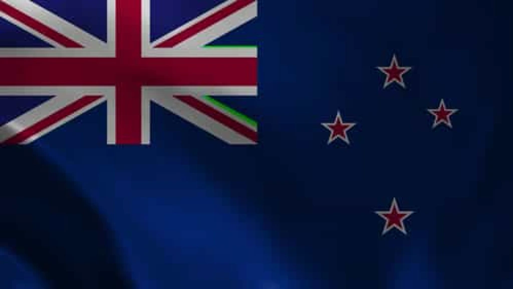 Video Footage Waving New Zealand Flag with Realistic