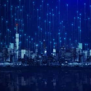 فيديو مدينة ذكية رقمية مستقبلية للمونتاج فيديو مدينة ذكية رقمية مستقبلية للمونتاج
