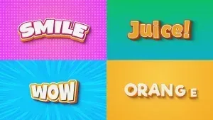 Animated 3D Text Effects After Effects Template