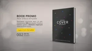 Book Promo Reviews and Author After Effects Template
