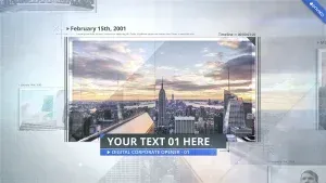Digital Corporate Presentation After Effects Template