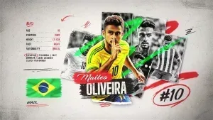 Dynamic Football Athlete Profile After Effects Template