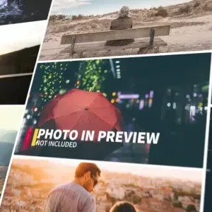 After Effects Project Dynamic Media Photo Slideshow مشروع أفتر إفكت عرض شرائح للوسائط الديناميكية