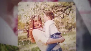 پروژه افتر افکت اسلایدشو عکس شیک با ترنزیشن چرخشی