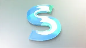Glassy Fluid 3D Logo Reveal After Effects Template