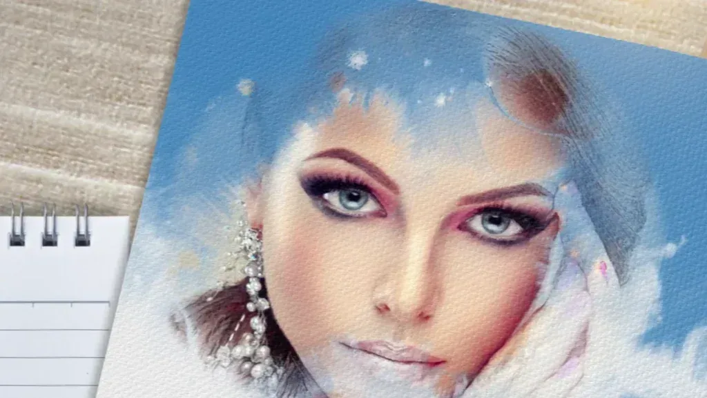 پروژه افتر افکت اسلایدشو عکس آبرنگی و جوهر