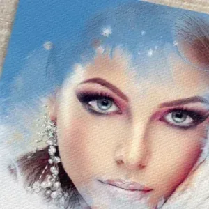 پروژه افتر افکت اسلایدشو عکس آبرنگی و جوهر
