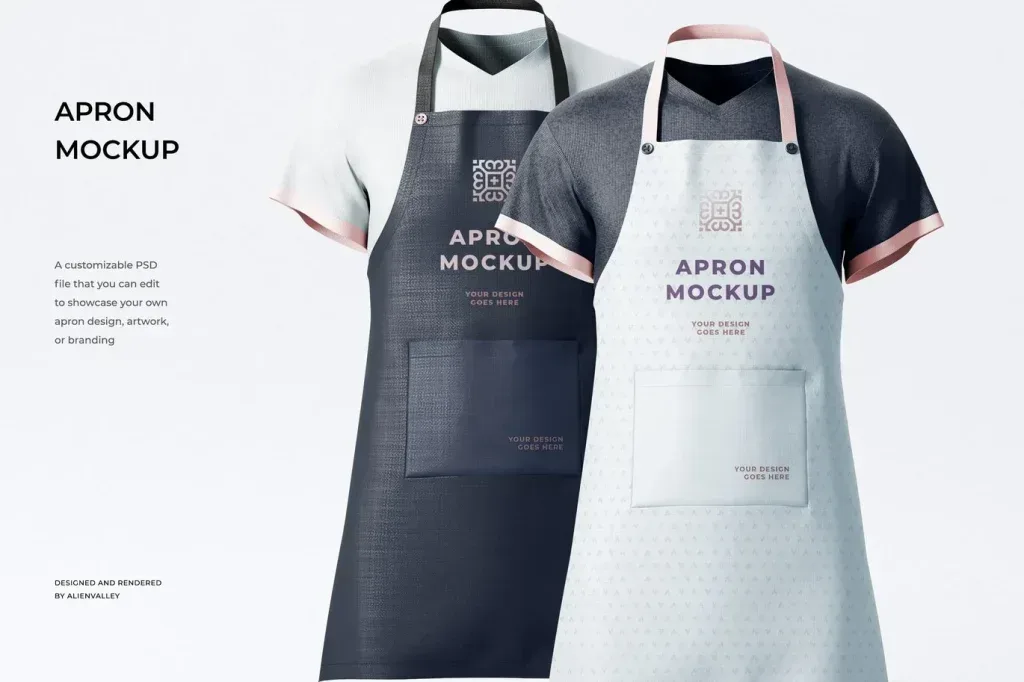 PSD Mockup Apron