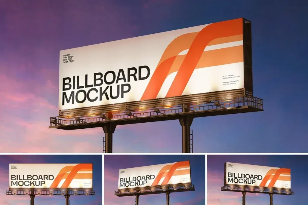 PSD Mockup Billboard